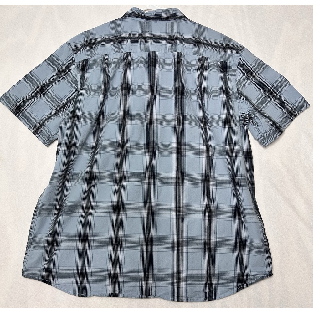 Carhartt Shirt Mens XL Blue Canvas Relaxed Fit Workwear Utility - Picture 2 of 5